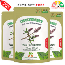 Vitex Fruit Capsules 6000mg (Chasteberry Fruit)-(Agnus Castus) Women's Health