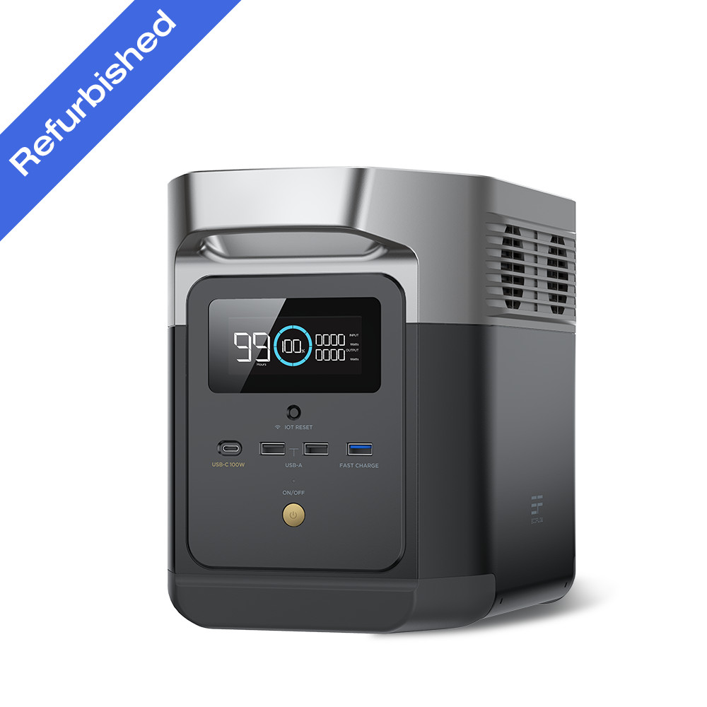 EcoFlow DELTA mini Portable Power Station 882Wh Generator Certified