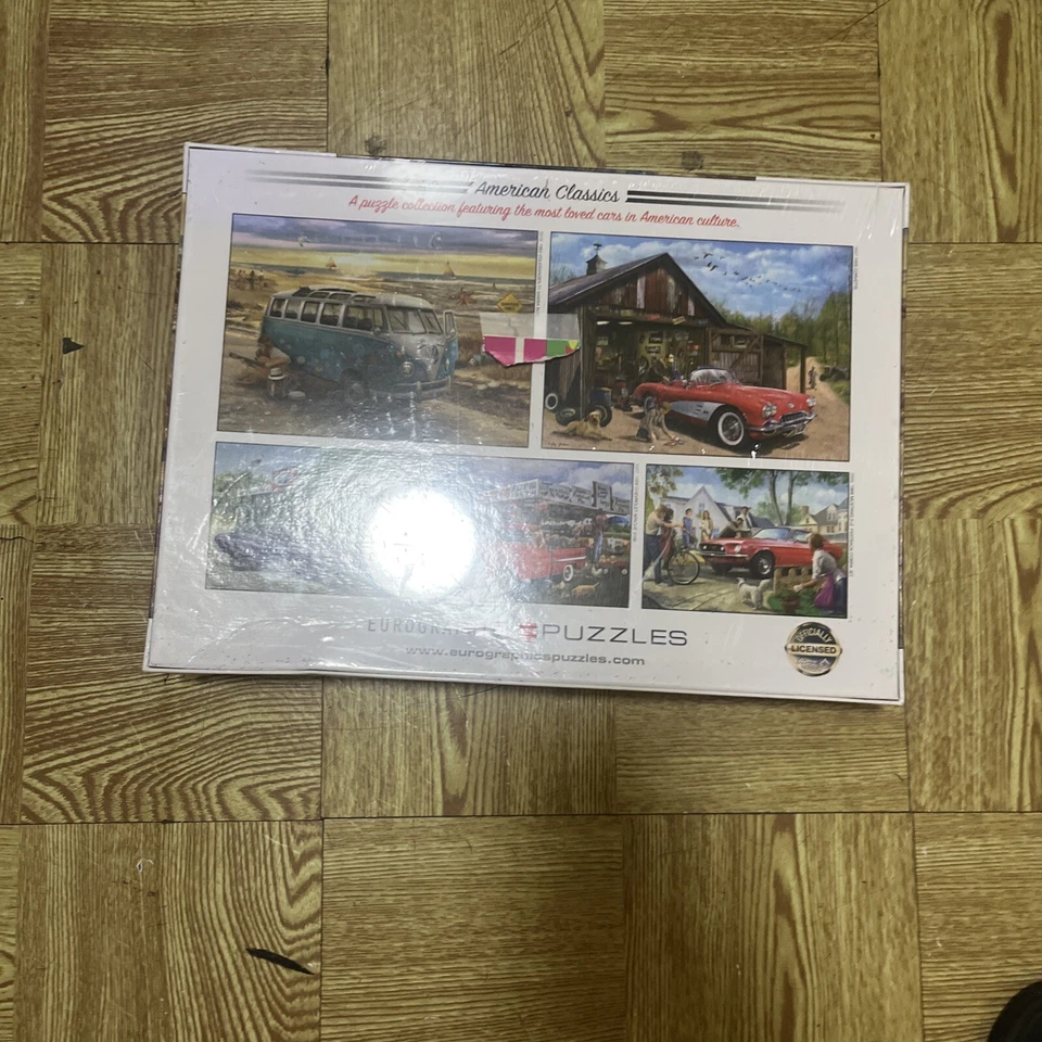 Eurographics The Love & Hope VW Bus Puzzle 1000 1963 Volkswagen American Classic Foto 3 de 4