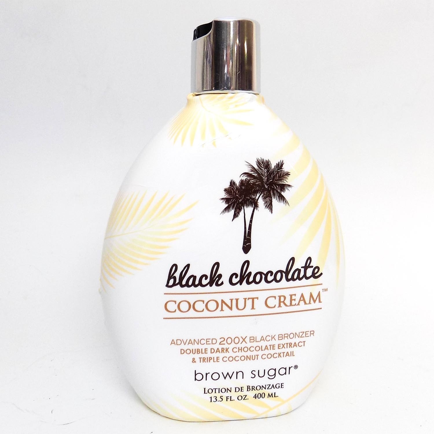 Brown Sugar BLACK CHOCOLATE Coconut Cream 200X Bronzer Tanni