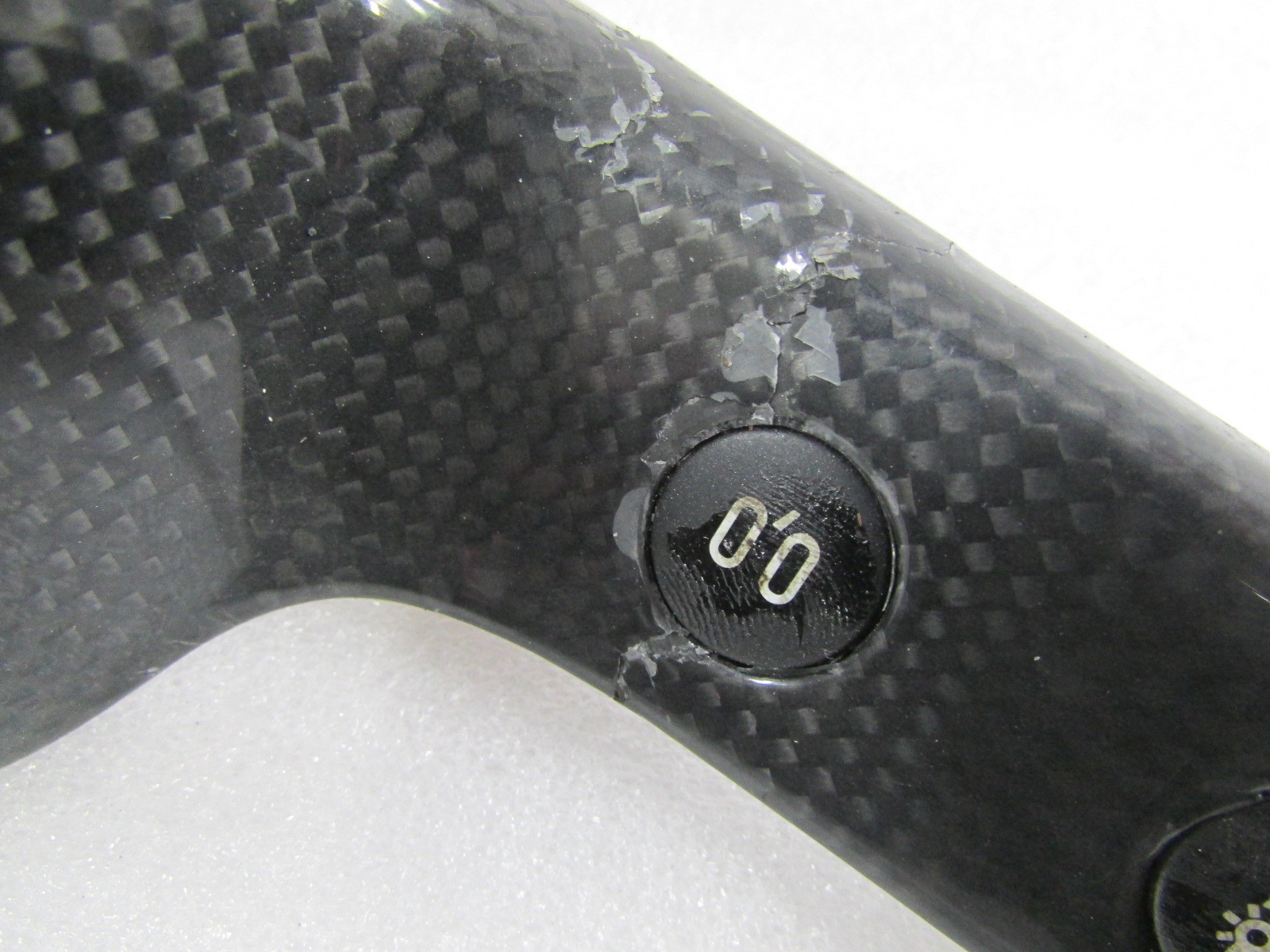 Lamborghini Murcielago, Speedometer Housing, Carbon Fiber, Used, P/N 410858277A