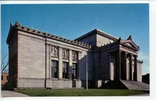 Sayles Public Library Postcard - Pawtucket, Rhode Island