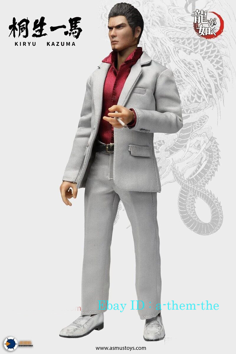 In-Stock @ amoonqin) Asmus Hot 1/6 Scale Yakuza Kazuma Kiryu