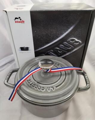 STAUB LA COCOTTE グレー 16cm 旧型 STAUB Cocotte Round Grey 16cm | eBay