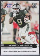 2022 Leaf Pro Set Football #PS-09 Kenneth Walker III RC - Michigan State - MINT