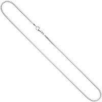 1,2Mm Venezianerkette Kette Collier Aus Echtem 925 Silber 50Cm Silberkette