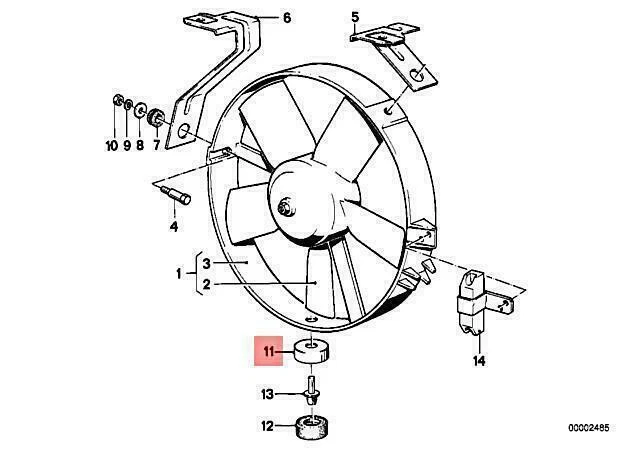 OEM BMW M3 E30 316 316I 318I 320I 320IS 323I 325E BRACKET LOWER 