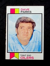 1973 TOPPS SET BREAK #179 Dave Parks Houston Oilers VG-VGEX