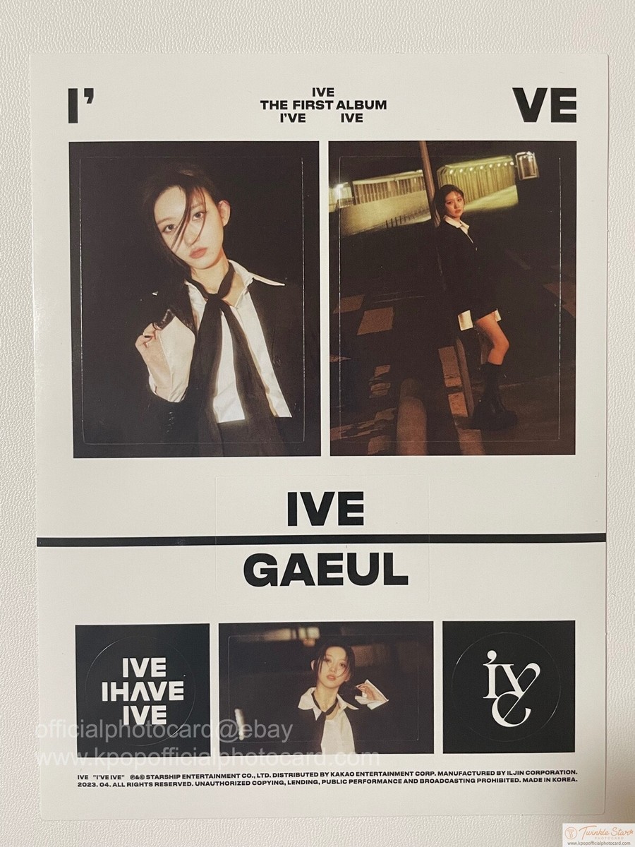 IVE 1st Album Photo Card リズ トレカ 1枚 IVE 1st Album I've I AM Jewel Wongyoung Liz Official