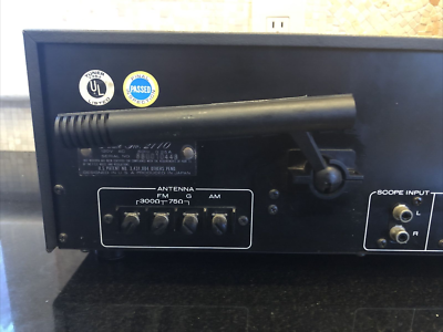 MARANTZ 2110 AM FM STEREO TUNER OSCILLOSCOPE Perfect Working
