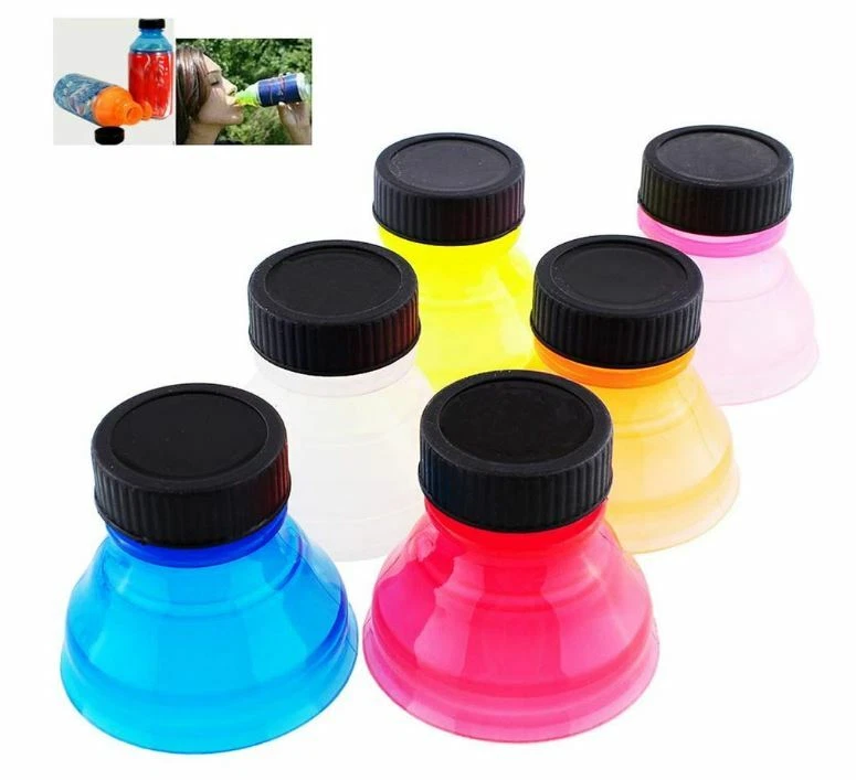 SMART OUTDOORS 6 x CAN CONVERTER caps drinks bottle picnic caravan camping marine motorhome bbq