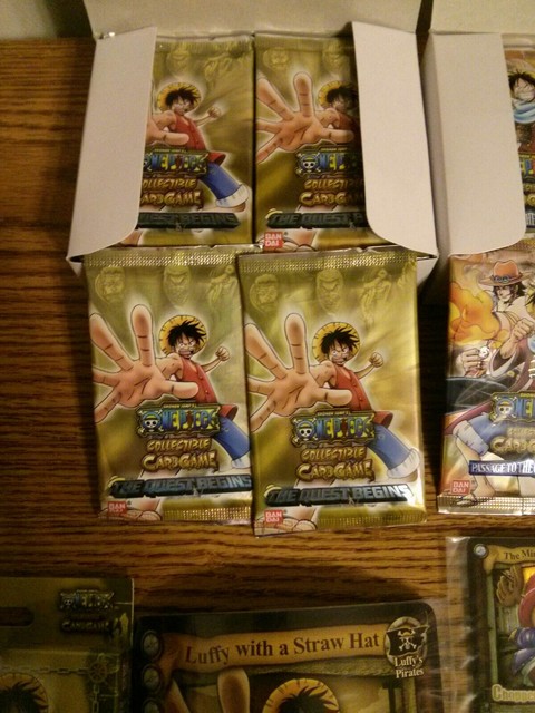 Bandai One Piece CCG Card Game Booster Packs Promo Single Cards 