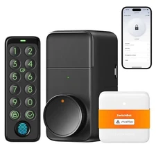 SwitchBot Smart Lock Bundle With SwitchBot Lock Keypad And Hub Mini