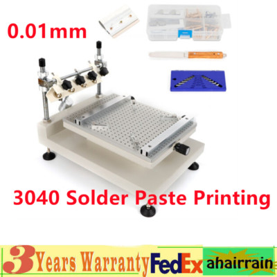 300x400mm 3040 Manual Solder Paste Stencil Printer-SMT PCB Printing Machine