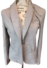 Labijou Stretchy Blazer Jacket Forest Gray M  