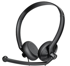 Feabask EH07D Computer Headset Noise-Cancelling Microphone PC Laptop iPhone New