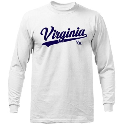 State of Virginia Swoosh VA Long Sleeve