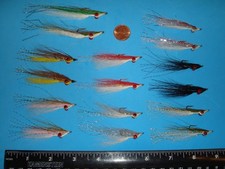 FLY FISHING FLIES - Asst. CLOUSER DEEP MINNOWS (FRESHWATER) size #4 (16 pcs.)