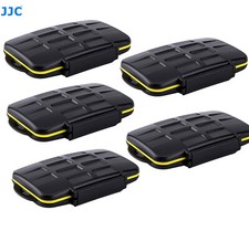 5 x JJC Anti-shock Memory Card Case for 4 x SD 8 x Micro SD cards