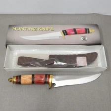 13in Hunting Knife Full Tang with Gut Hook Surgical Steel Chipaway Cutlery