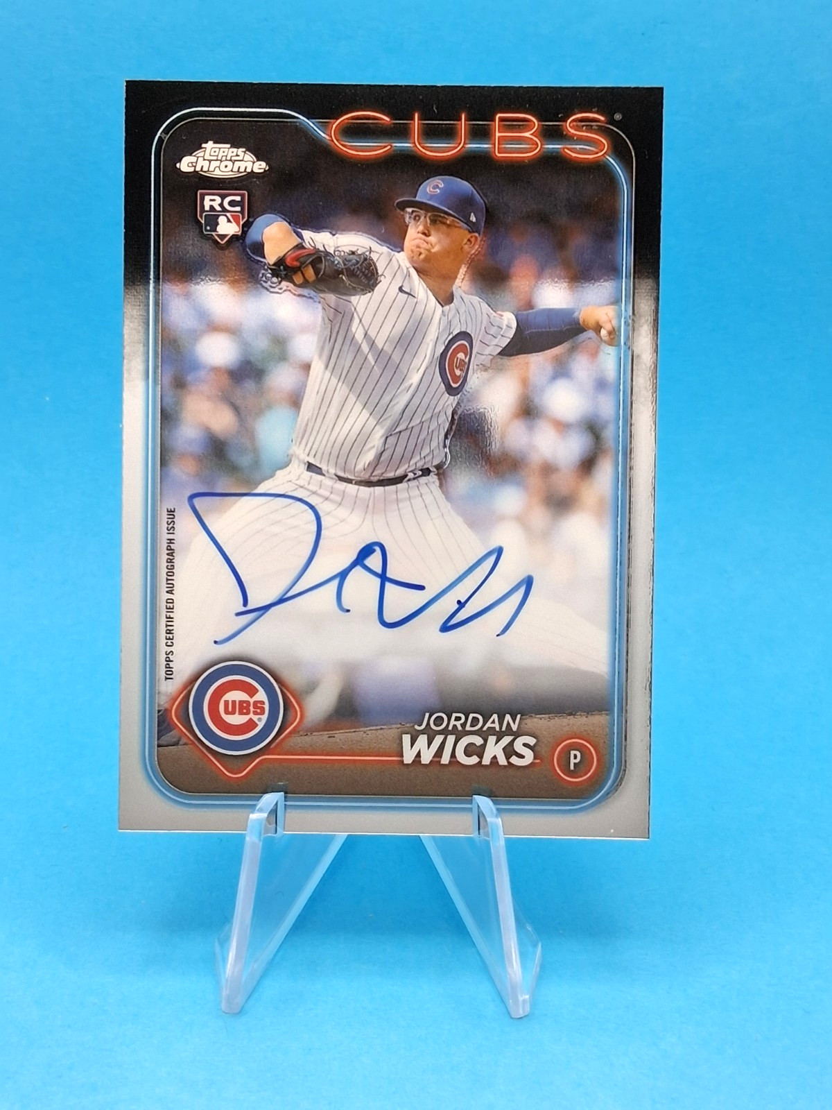 2024 Topps Chrome #RA-JWS Jordan Wicks RC AUTO