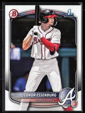 Conor Essenburg 2025 Bowman Draft #BD-124 Atlanta Braves