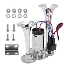 Train Horn for Truck 600DB, Super Loud Car Electric Horn 600DB 12V Dual Trump...