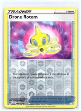 DRONE ROTOM 151/185 REVERSE HOLO VIVID VOLTAGE POKEMON TCG CARD