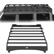 Top Full Size Roof Rack Cross Bar Cargo Basket For 2021-2025 Ford Bronco 4-Door