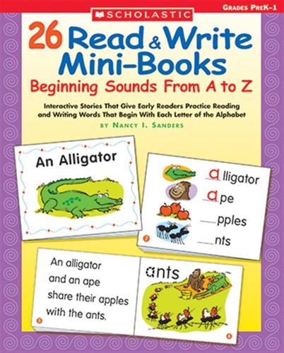 26 Read & Write Mini-books &