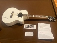 2012 ESP Guitar signed by Katherine Jackson, Michael Jackson’s mom with photo