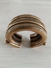 Bracelet, bracelet d'esclave ancien en bronze, Art Tribal