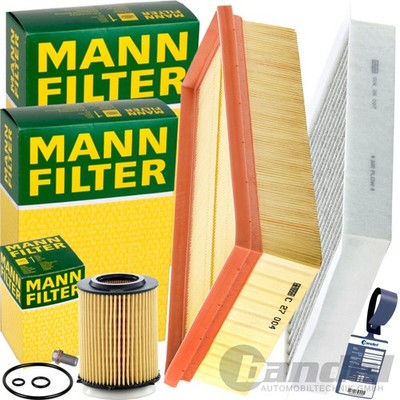 MANN FILTER INSPEKTIONSPAKET passend für A/B KLASSE W176 W246 CLA GLA C/X 117