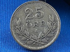 SWEDEN - 25 ORE  1934  -  SILVER     (A1/21)