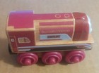 2012 THOMAS THE TRAIN WOODEN CAITLIN ENGINE NAME ON CHASSIS 07198 — photo 3