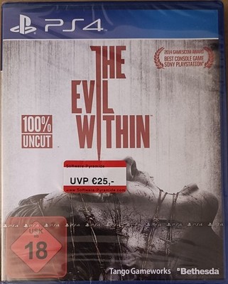 The Evil Within - Sony PlayStation 4 / PS4 - FSK 18 - Sealed Neu in Folie