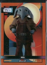 2025 Star Wars Smuggler's Outpost F-73 Neel Gold Refractor 05/25