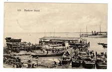 Kiautschou 1911 Ak Hankow Federal With Harbor With Msp SMS Lynx (CA8932