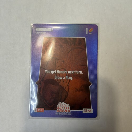 2026 Bo Jackson Battle Arena Honorable Bonus Play Foil SSP #BPL-17