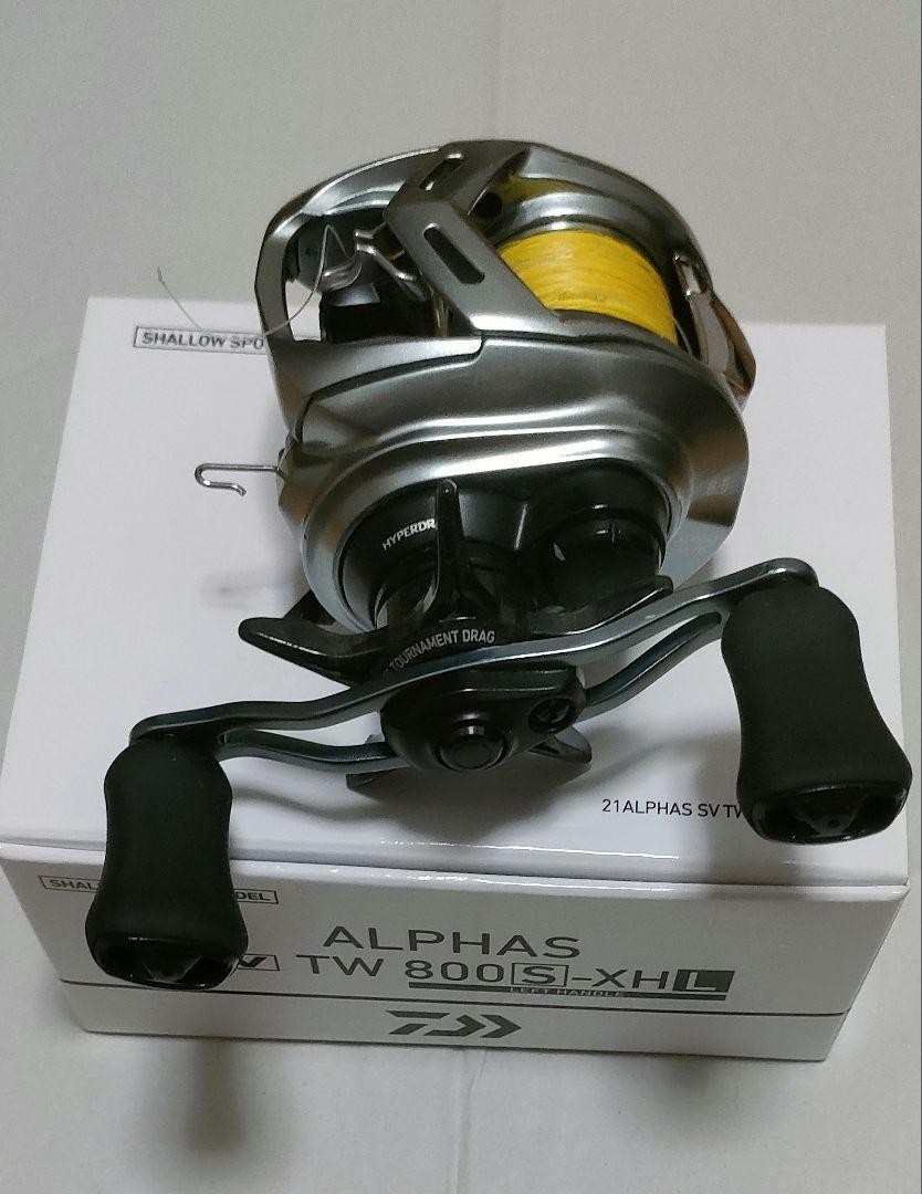 [美品］DAIWA ALPHAS TW 800HL Amazon.com : DAIWA Alphas SV TW 800H Right Handle (Bait Reel