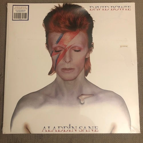 DAVID BOWIE - Aladdin Sane - Ltd 45th Anniv - SILVER VINYL LP Gatefold - SEALED