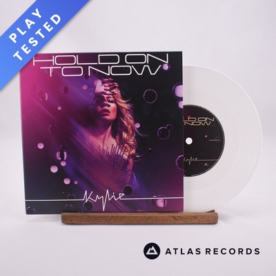 Kylie Minogue - Hold On To Now - White 7'' Vinyl Record - NM/NM