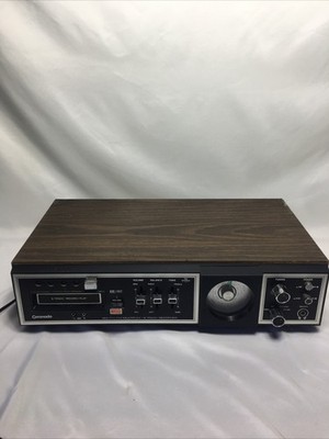 Vintage Coronado 8 Track Player Am/fm Stereo Walnut Case Parts Only