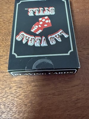 Las Vegas Style Playing Cards Bill s Gambling Hall Casino Used Deck