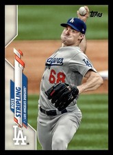 Ross Stripling 2020 Topps #546 Los Angeles Dodgers Baseball *033