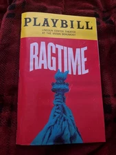RAGTIME Playbill Lincoln Center Joshua Henry Caissie Levy Brandon Uranowitz