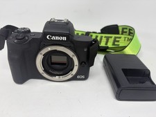 Canon EOS M50 24.1MP Black Mirrorless Digital Camera With Charger Working
