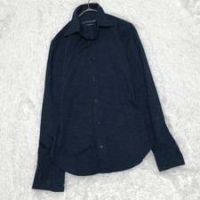 Ralph Lauren Slim Fit Navy Pony Embroidery Long Sleeve Shirt Women Japan