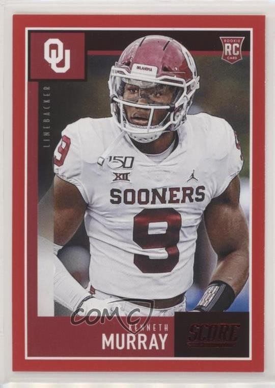 2020 Score Rookies Red Kenneth Murray #348 Rookie RC 0bt4