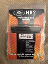Peavey Amp HB-2 Headphone Amplifier Instrument Stereo Input Stereo Thru Stero